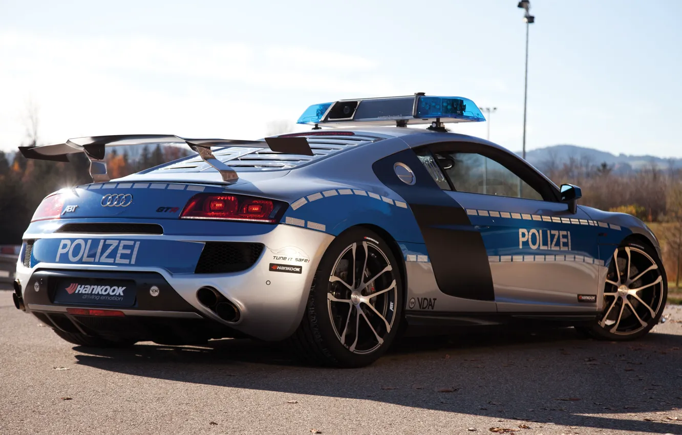 Photo wallpaper Audi, police