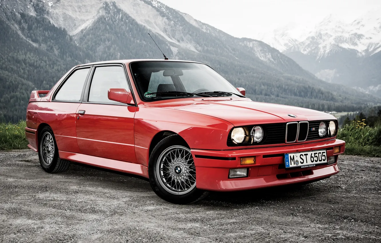 Photo wallpaper BMW, coupe, BMW, Coupe, E30, 1986