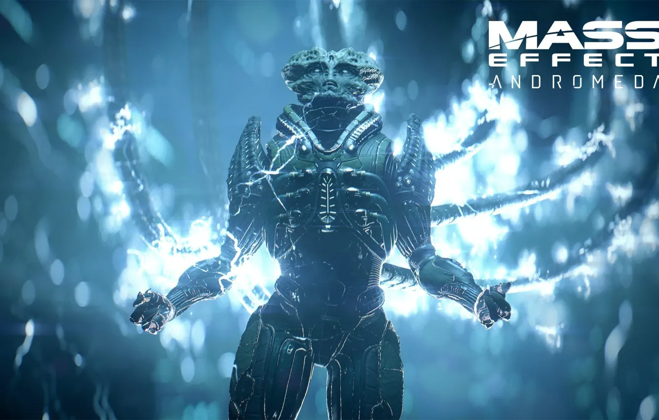 Photo wallpaper game, alien, Mass Effect, suit, Mass Effect Andromeda