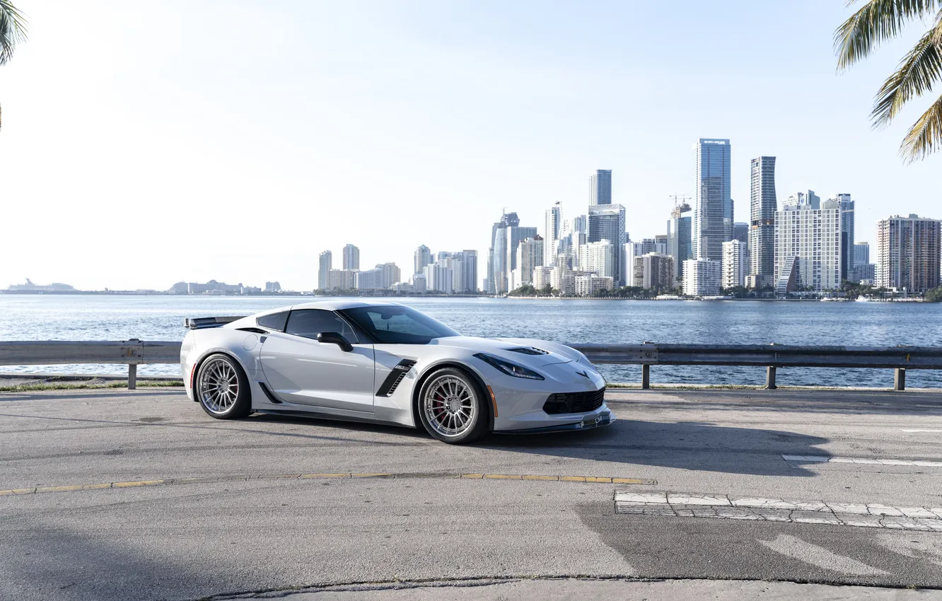 Photo wallpaper car, Z06, Corvette, wallpaper, Chevy, Supercar