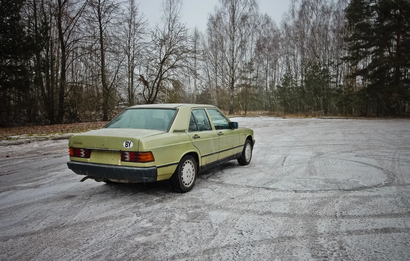 Photo wallpaper Germany, 190E, mercedes 190