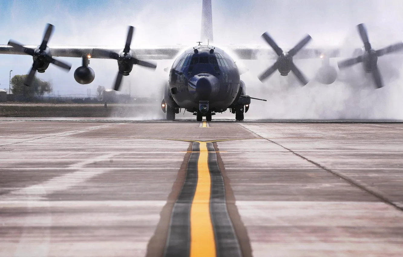 Photo wallpaper angel of death, aircraft support, ac130