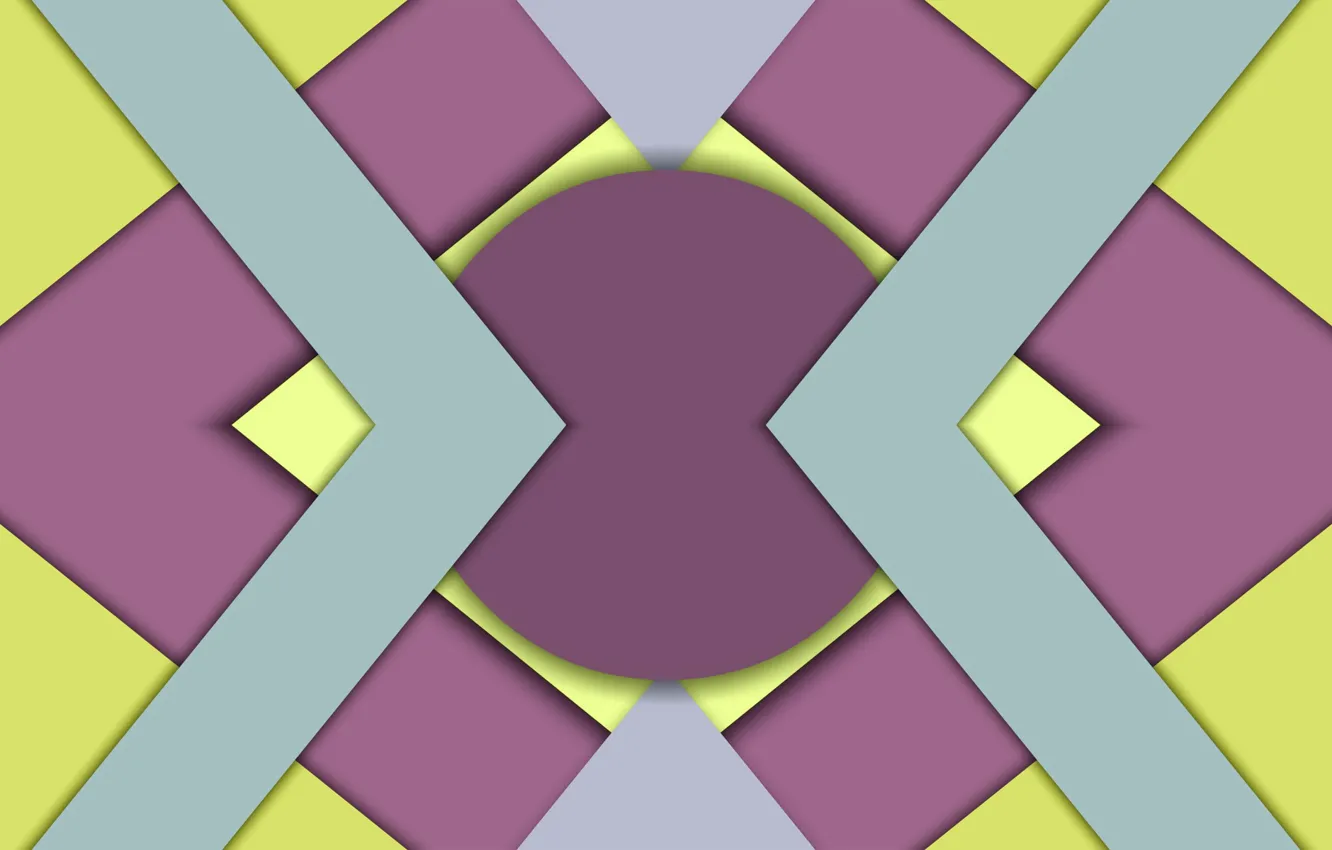 Photo wallpaper circles, figure, triangle, symmetry