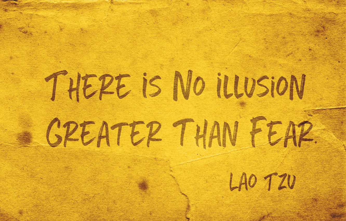 Photo wallpaper wall, yellow, phrase, quote, Lao Tzu