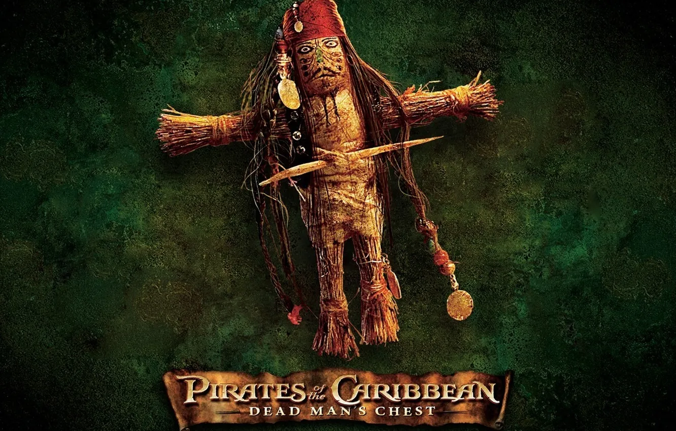 Photo wallpaper doll, Pirates of the Caribbean, voodoo