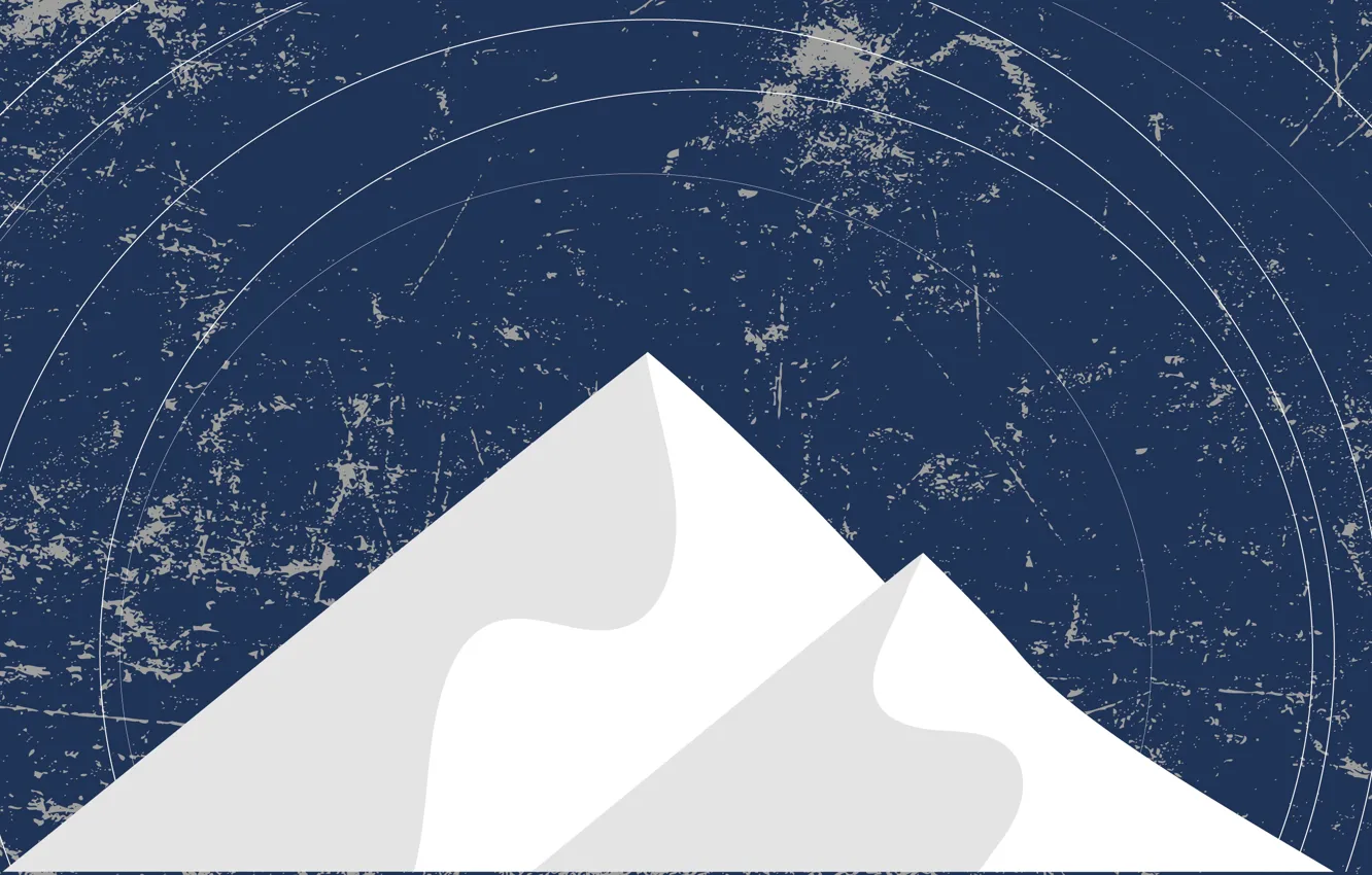 Photo wallpaper mountains, landscape nature, digital art
