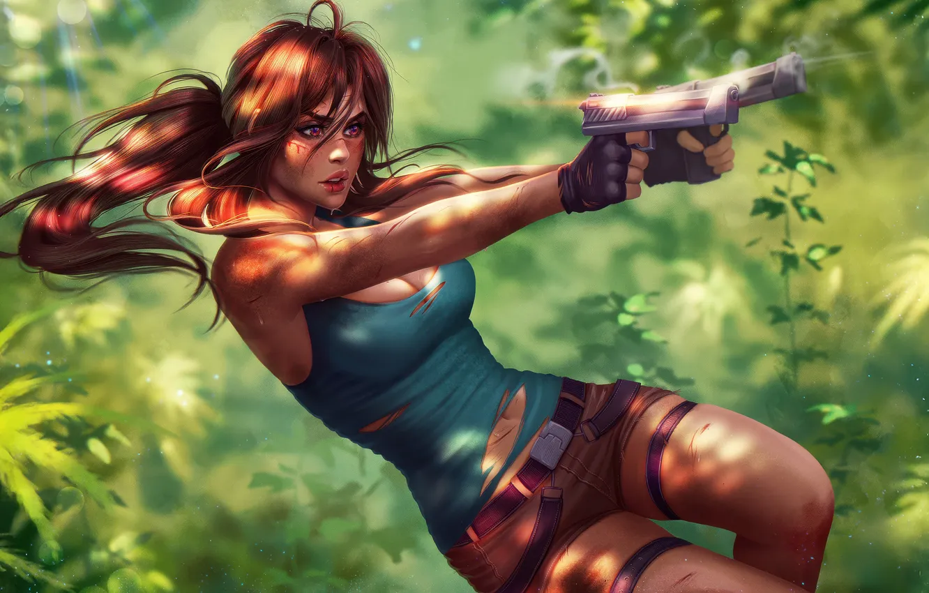 Photo wallpaper Ultimate, Lara Croft, raider