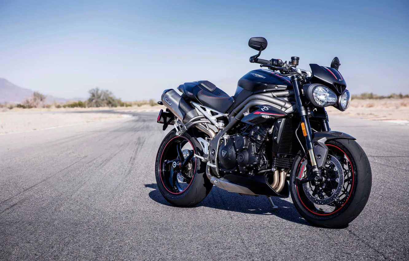Photo wallpaper bike, 2018, Triumph, Speed Triple RS