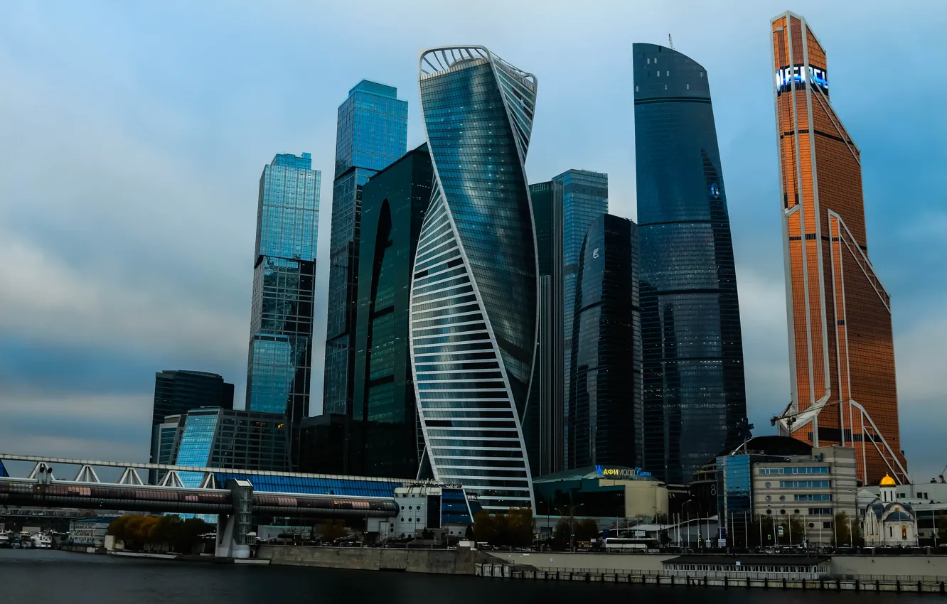 Photo wallpaper city, the city, Moscow, Moscow, Moscow-City, Moscow City