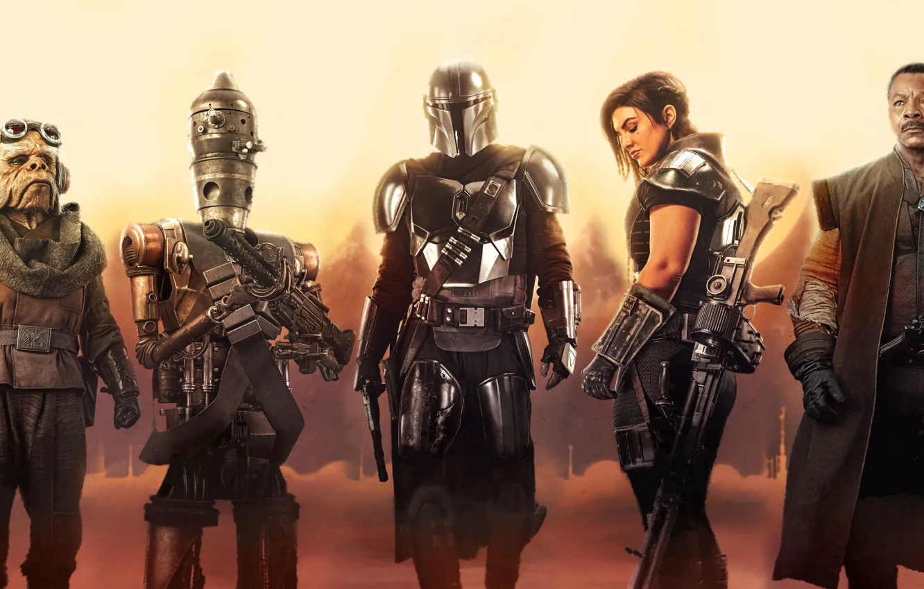 Photo wallpaper fiction, the series, Mandalore