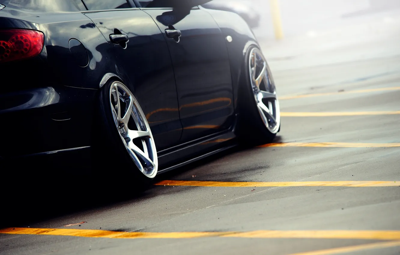 Photo wallpaper Mazda, parking, stace