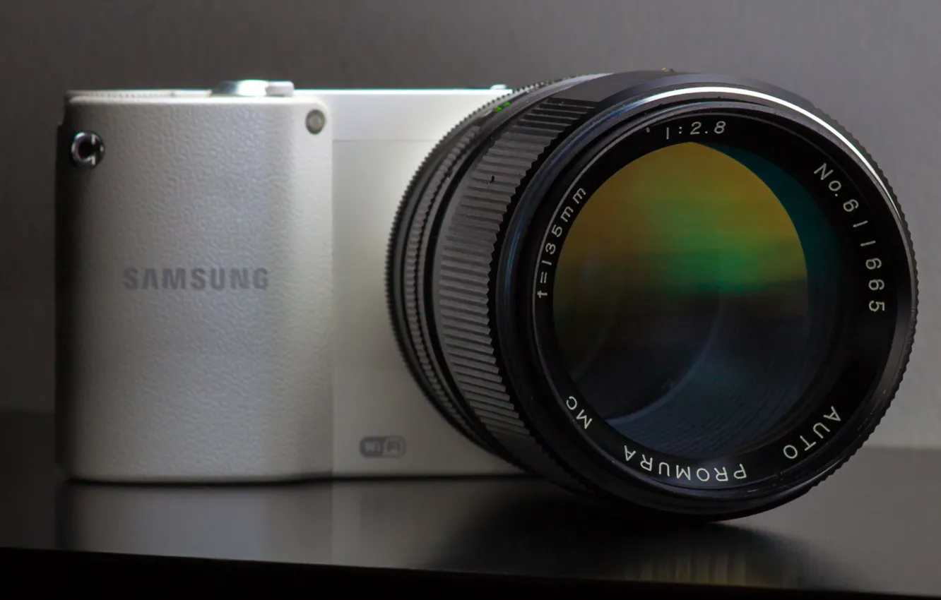 Photo wallpaper macro, background, camera