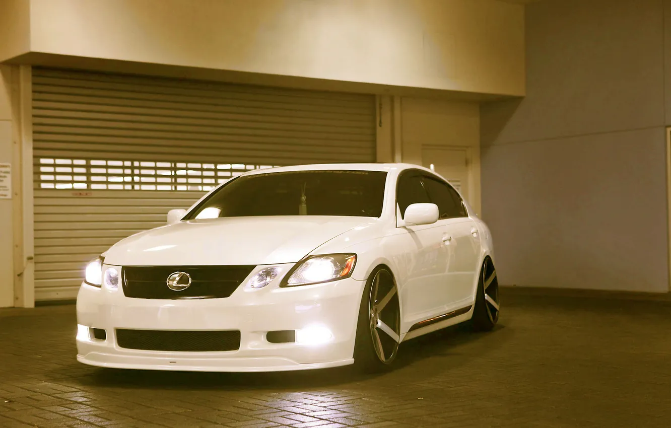 Photo wallpaper white, Lexus, white, Lexus
