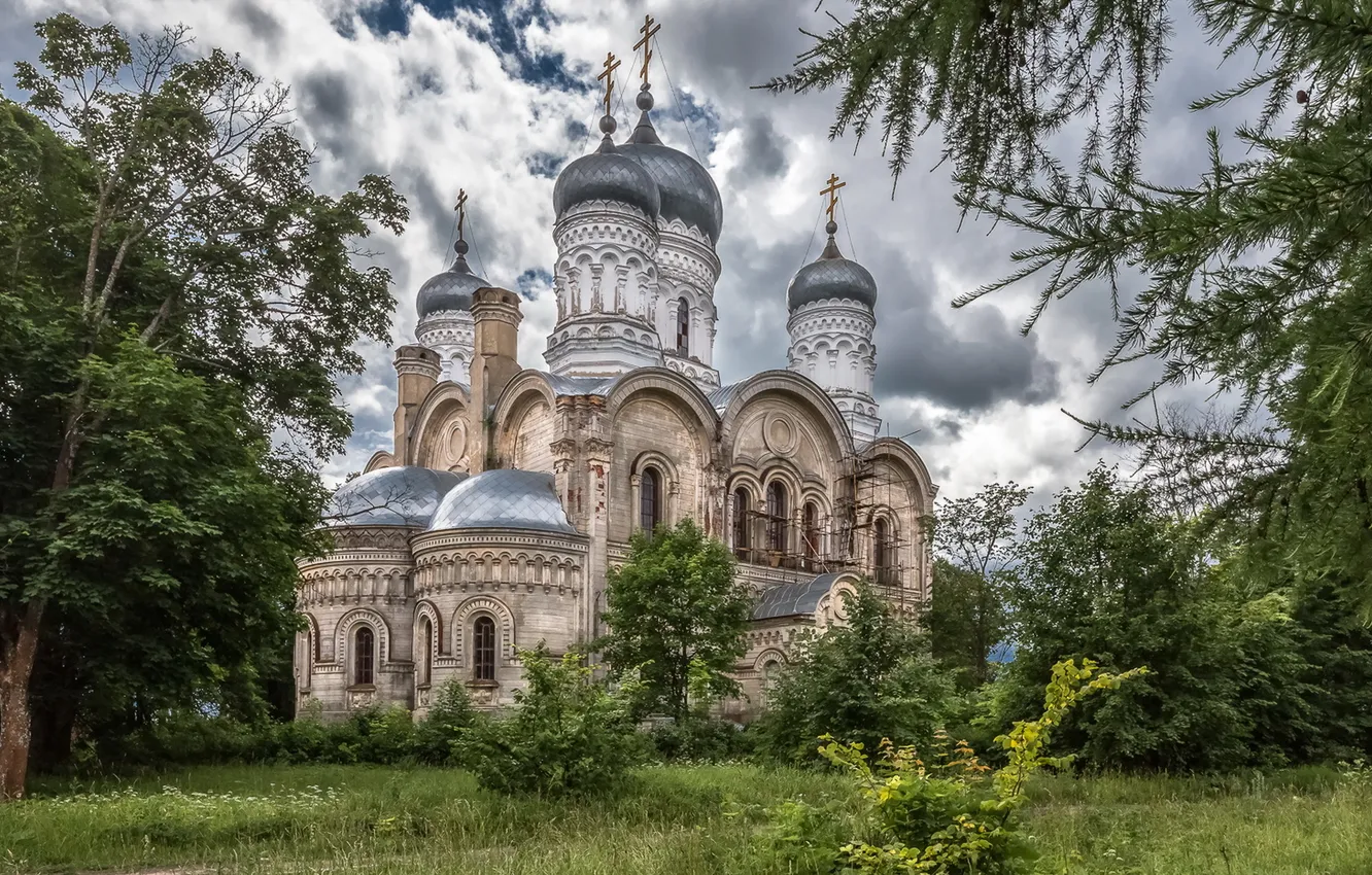 Photo wallpaper Church, The Cathedral of the assumption, Spirituality
