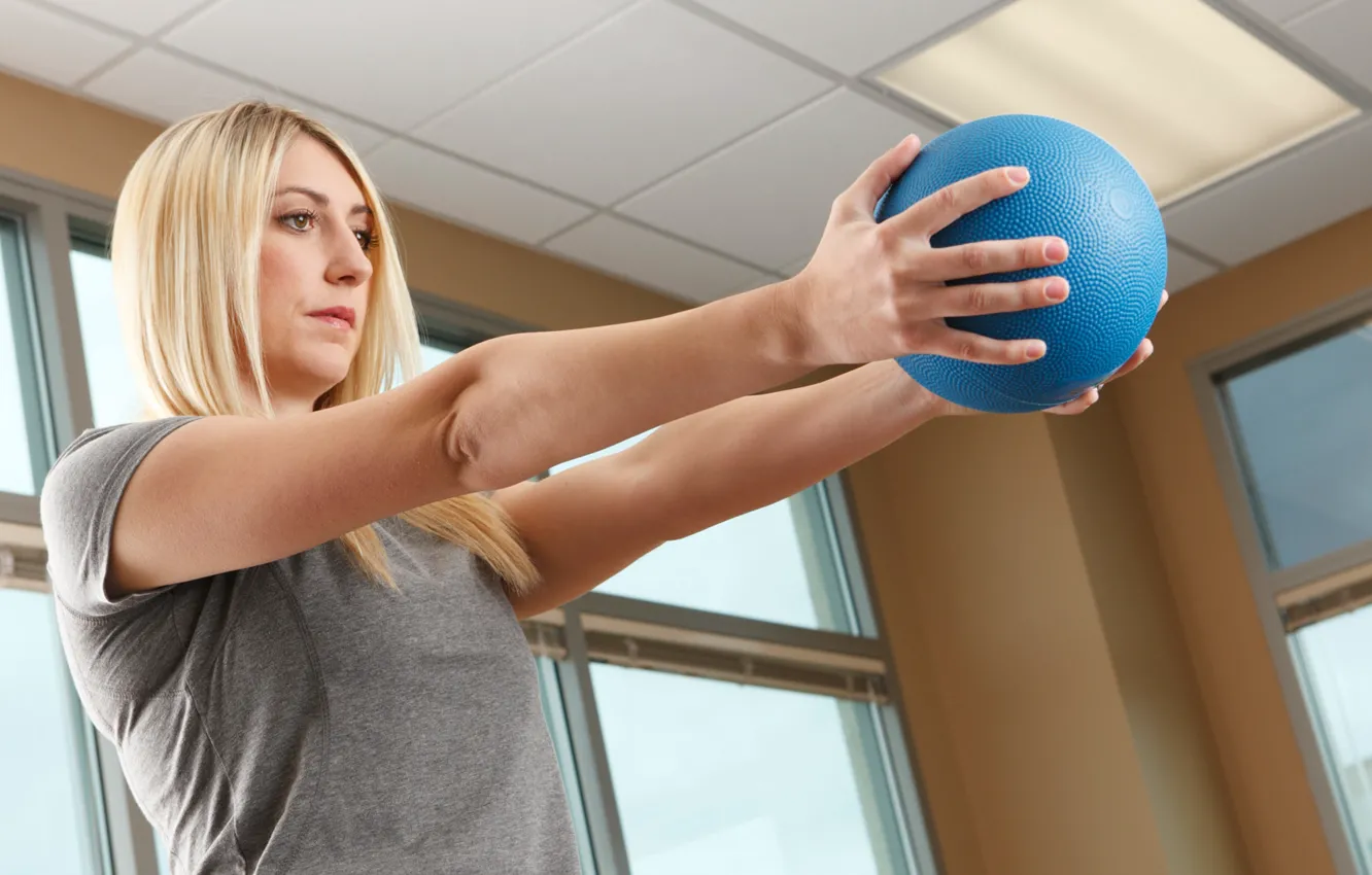 Photo wallpaper ball, workout, fitness, training