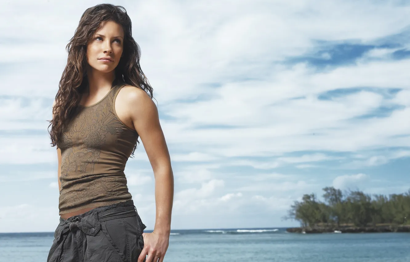 Photo wallpaper island, lost, actress, Evangeline Lilly, to stay alive