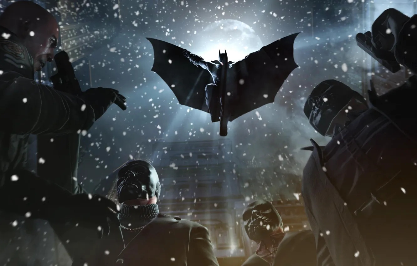 Photo wallpaper Batman, Origins, Arkham