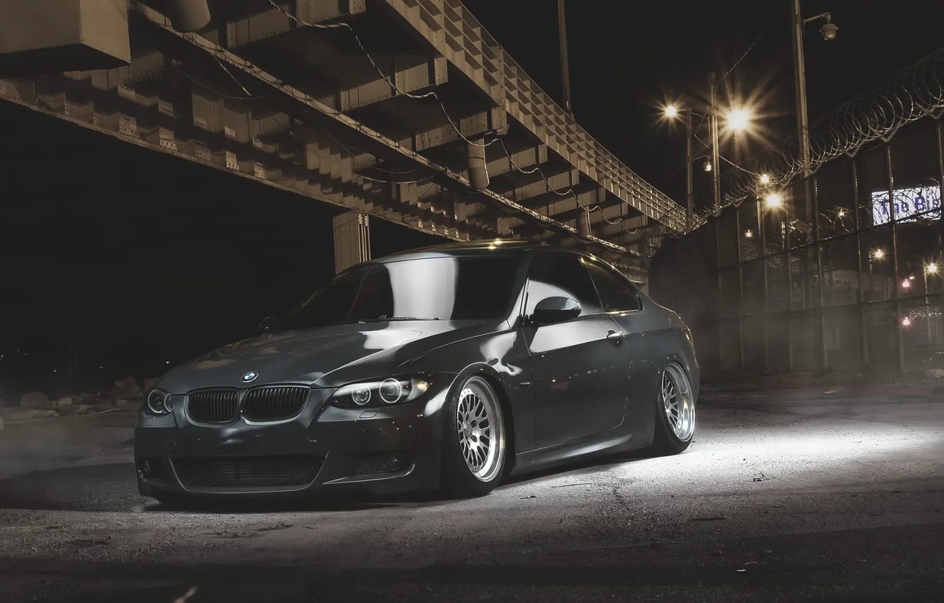 Photo wallpaper BMW, Tuning, BMW, Drives, Coupe, E92, Stance