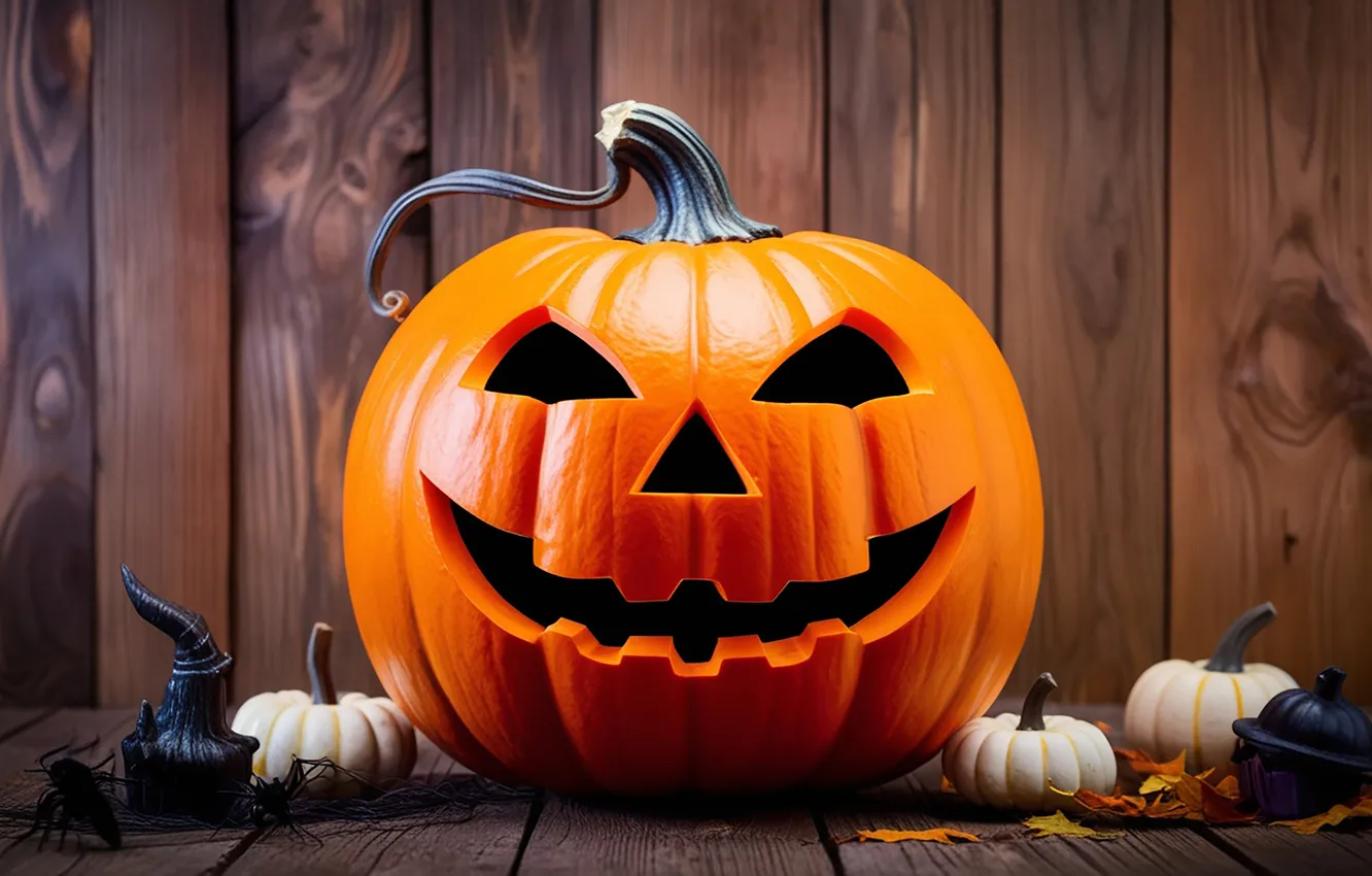 Photo wallpaper Halloween, AI art, neural network