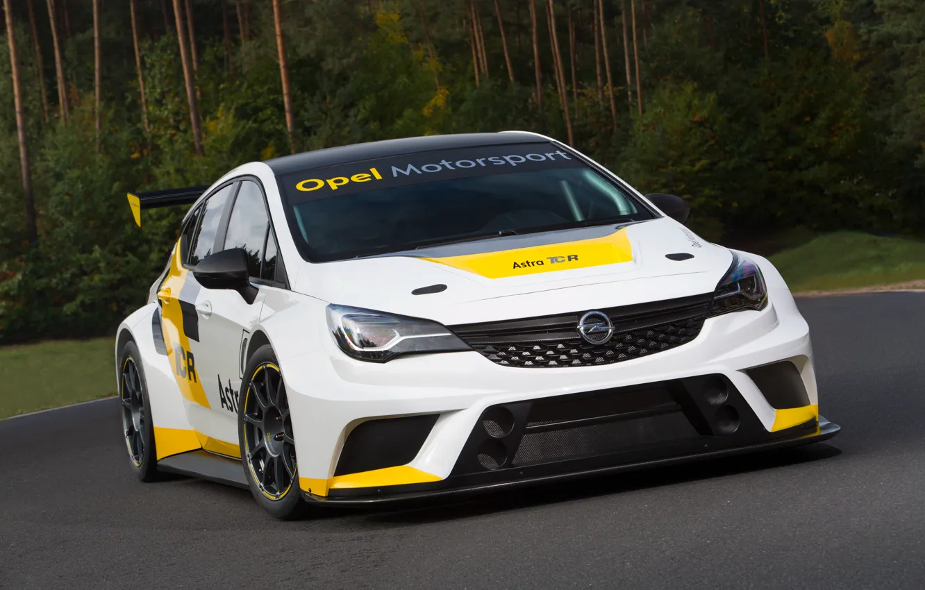 Photo wallpaper Opel, Astra, Opel, Astra, TCR International Series