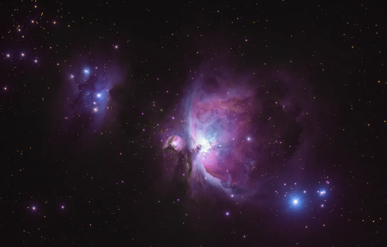 Photo wallpaper stars, nebula, Orion Nebula