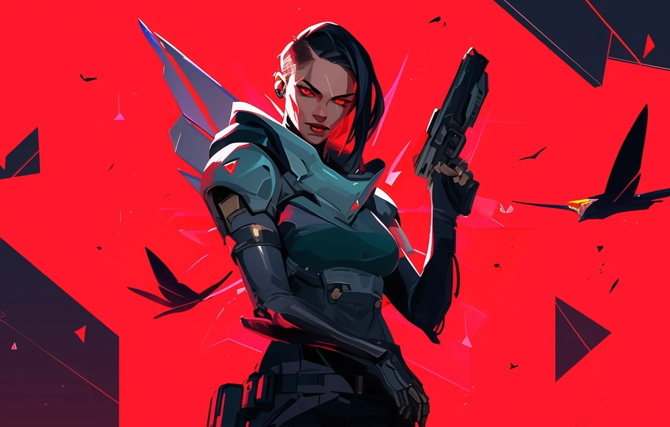 Photo wallpaper gaming, fade, Valorant