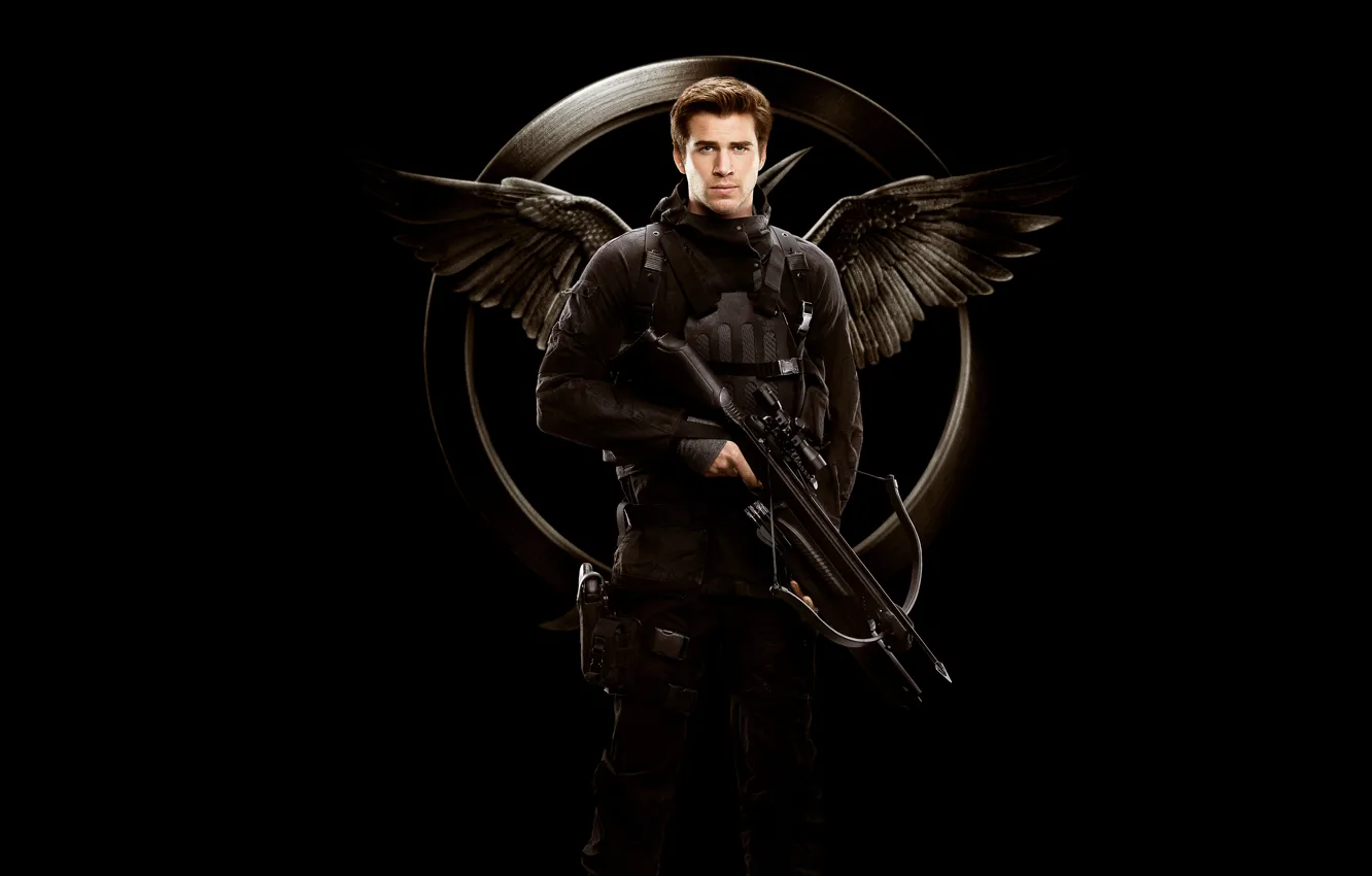 Photo wallpaper promo, Part 1, The Hunger Games:Mockingjay, Liam Hemsworth, The hunger games:mockingjay, part one, Gale Hawthorne