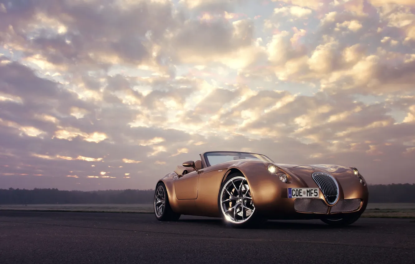 Photo wallpaper The sky, Wiesmann Roadster MF5, Other Brands