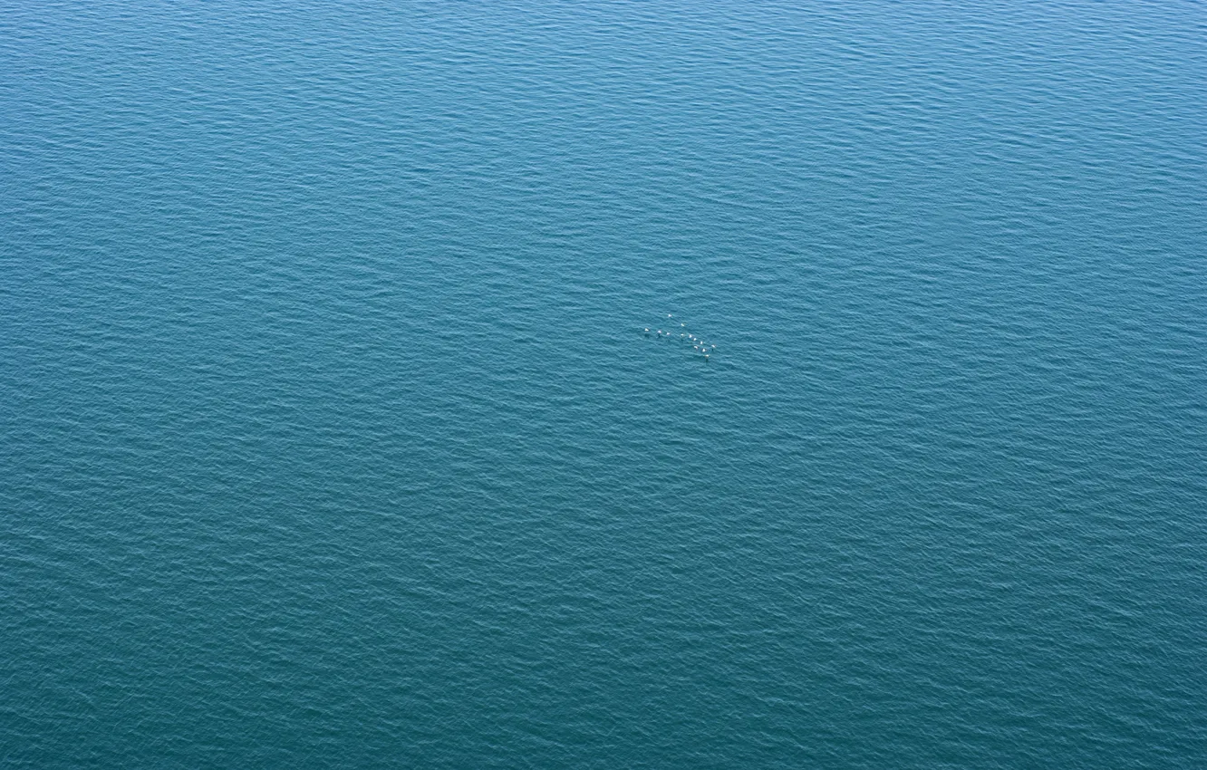 Photo wallpaper water, lake, ruffle, Baikal, blue