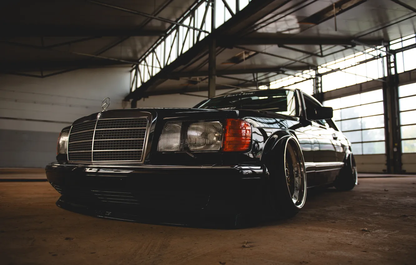 Photo wallpaper Coupe, w126, 560sec, facelift, c126