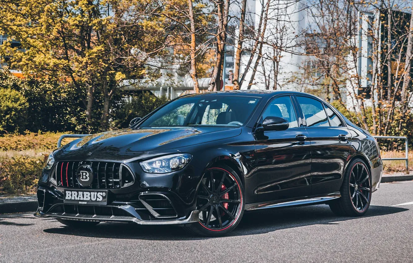 Photo wallpaper Mercedes, Benz, Brabus, E Class, Mercedes Benz AMG E63 S Brabus 800
