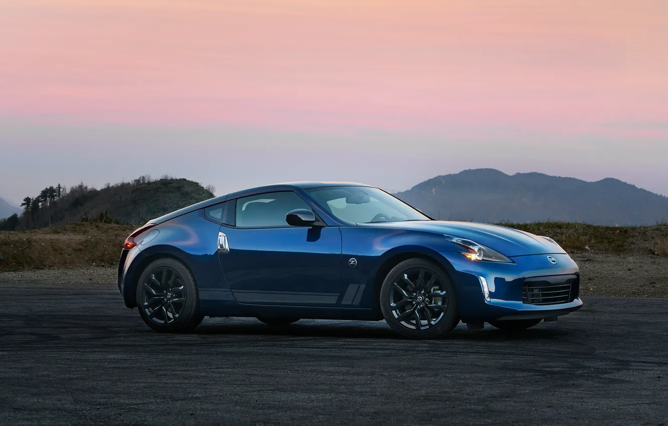 Photo wallpaper the evening, Nissan, side view, 2018, 370Z, Heritage Edition