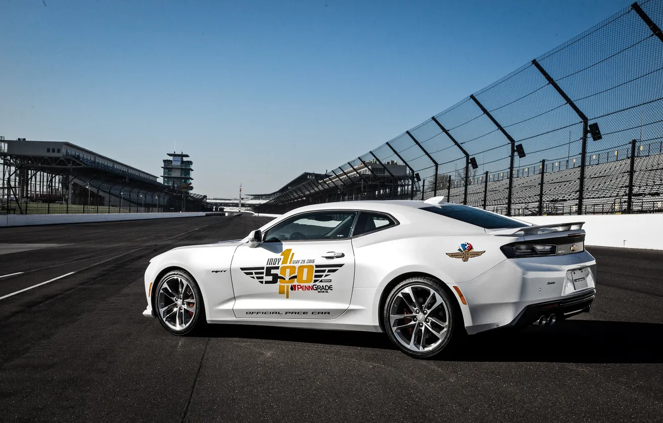 Photo wallpaper Chevrolet, Camaro, Chevrolet, Camaro, Pace Car