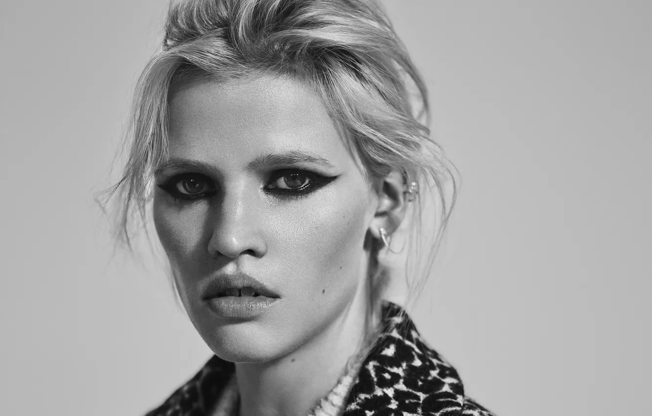 Photo wallpaper photo, background, model, portrait, makeup, hairstyle, blonde, photographer