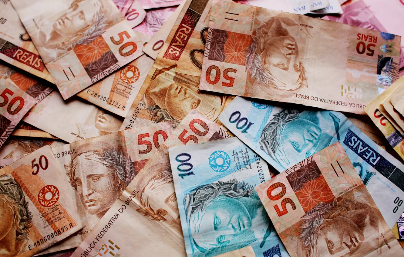 Photo wallpaper currency, bills, lengi