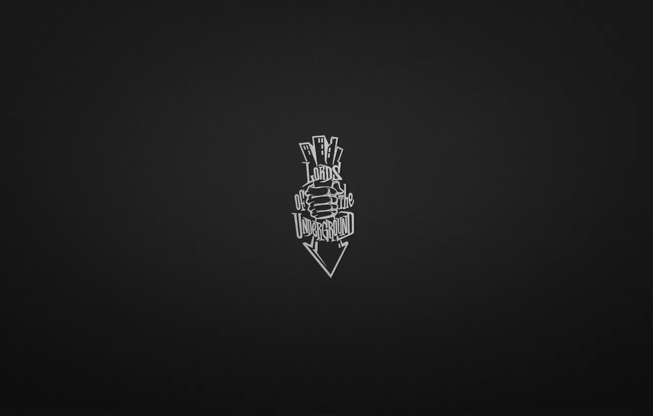 Photo wallpaper logo, hip-hop, lords of the underground