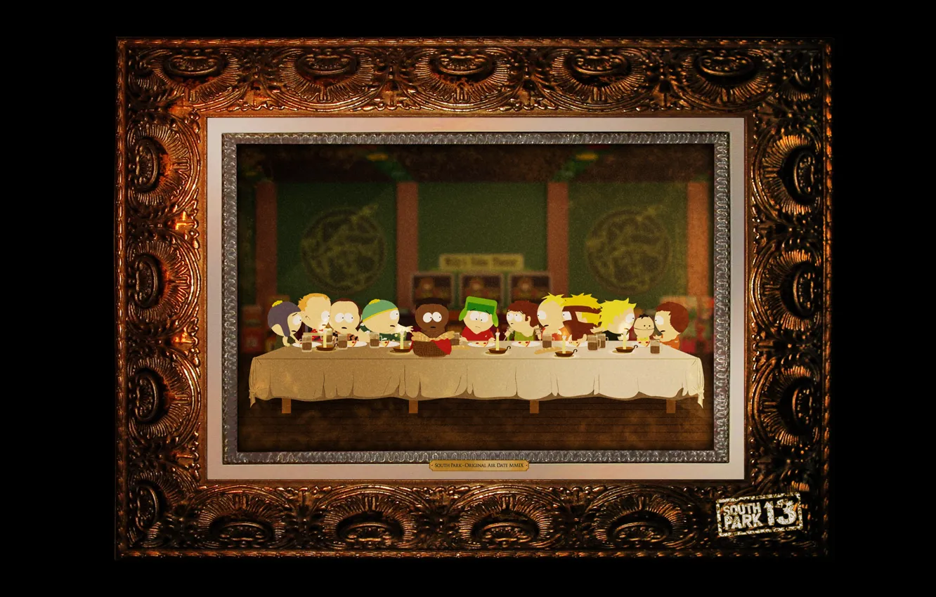Photo wallpaper Picture, South Park, The last supper