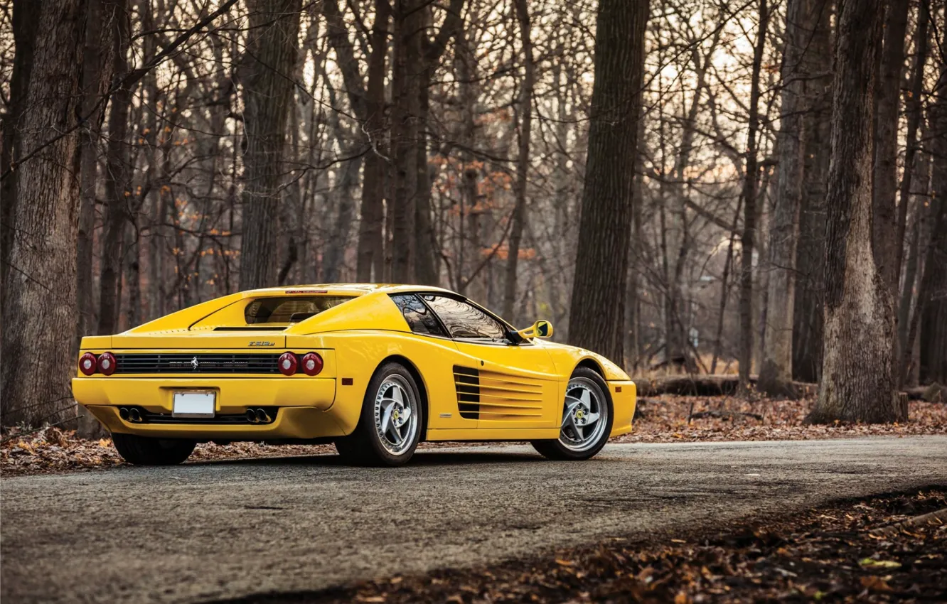 Photo wallpaper Ferrari, Pininfarina, F512 M