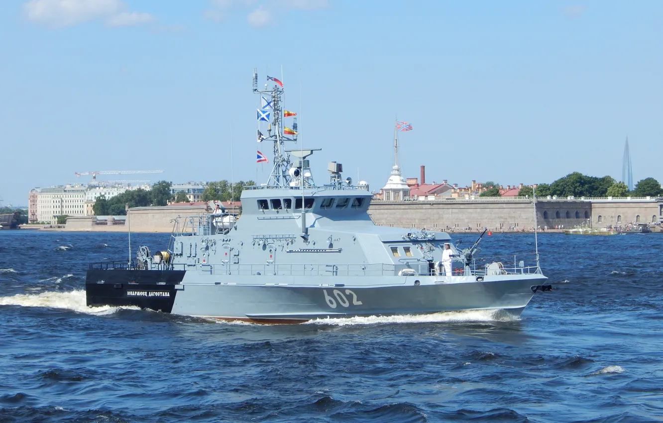 Photo wallpaper boat, anti-sabotage, Unarmeets of Dagestan