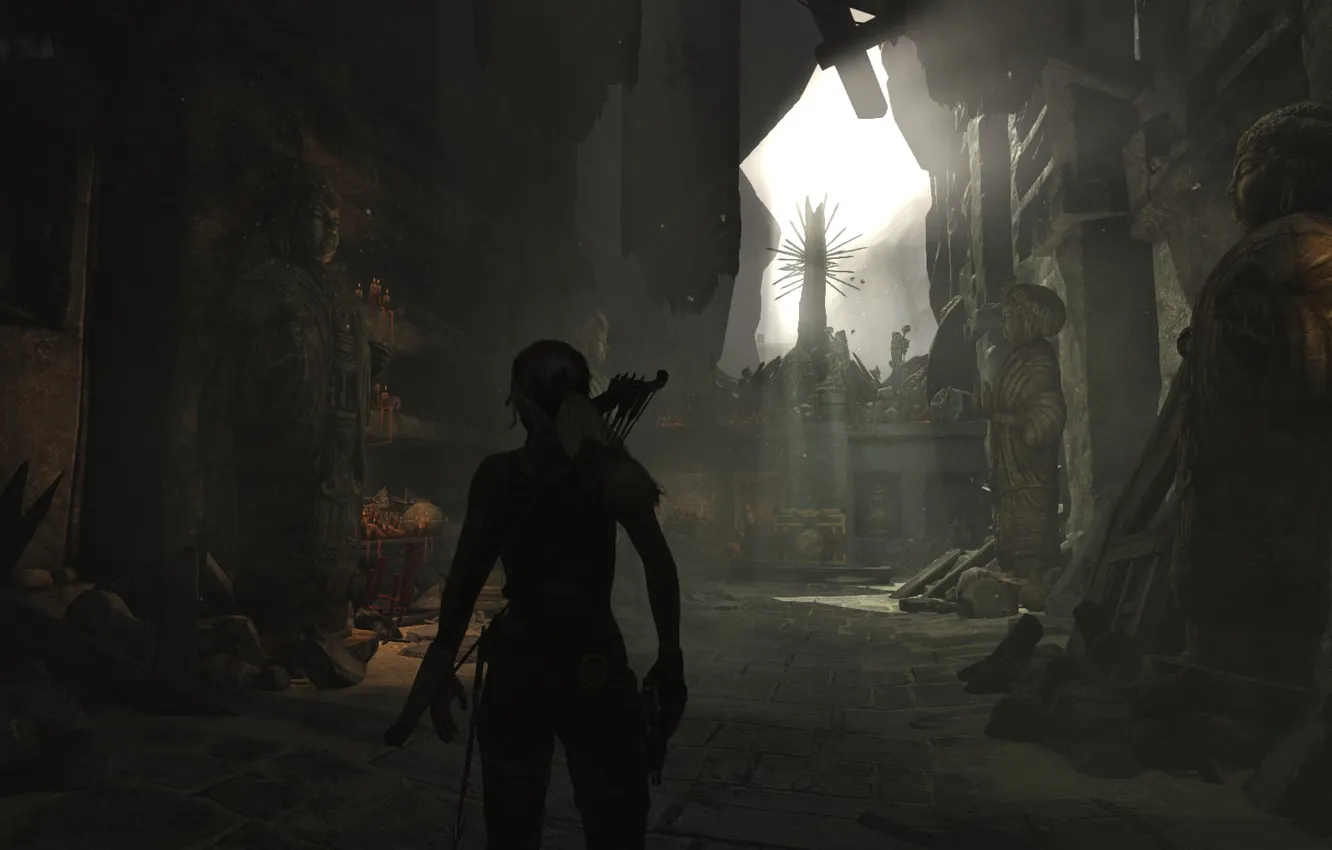 Photo wallpaper game, tomb, Screenshot, Screenshot, Tomb Raider 2013, screensaver, lara croft. Game, Lara Croft game