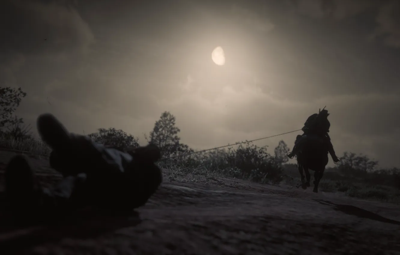 Photo wallpaper game, Rockstar Games, Red Dead Redemption 2, Gang, RDR