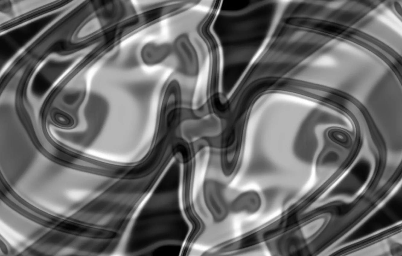 Photo wallpaper abstraction, silver, blur, blur, monochrome, blurred, abstract background, AI art
