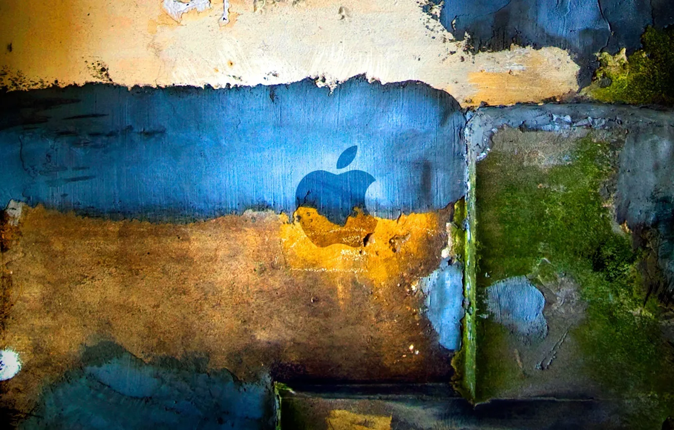 Photo wallpaper style, apple, comp