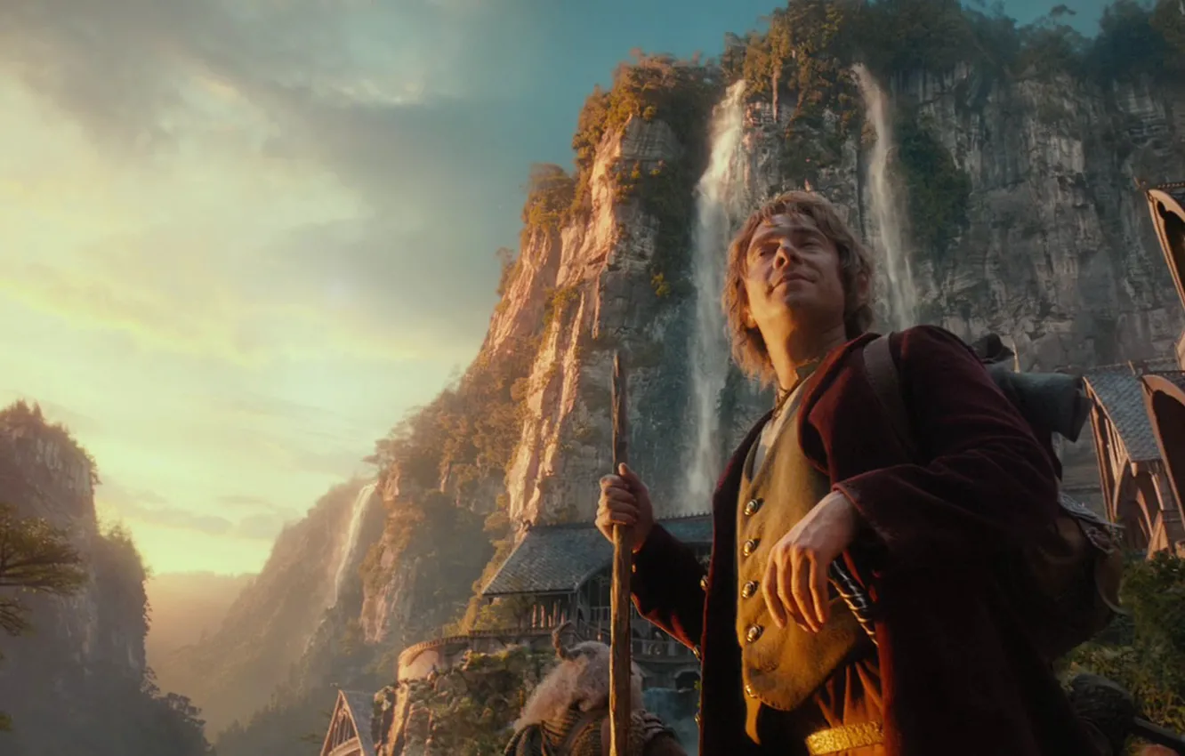 Photo wallpaper The Hobbit, An Unexpected Journey, Bilbo