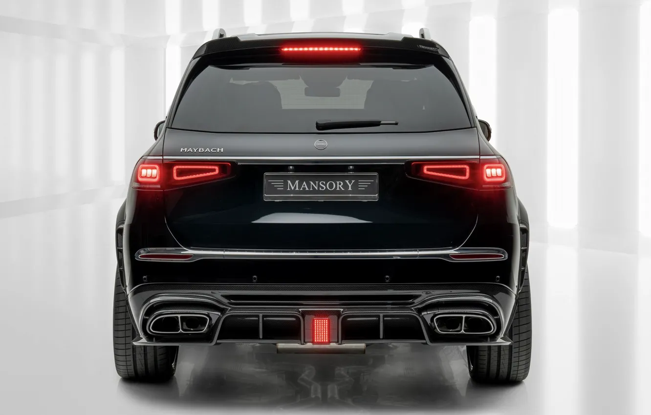 Photo wallpaper rear view, Mansory, Mercedes-Maybach, GLS-Class, 2022