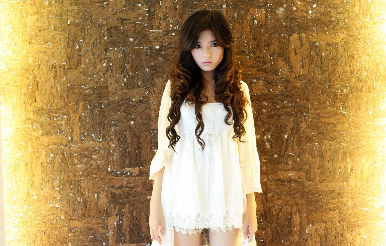 Photo wallpaper girl, Asian, Lilly Luta