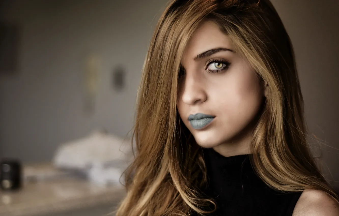 Photo wallpaper look, face, hair, makeup, lipstick, lips