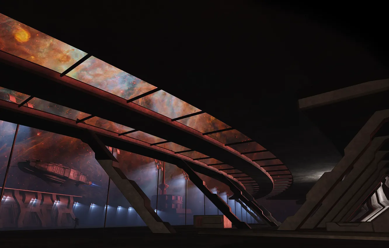 Photo wallpaper construction, Take Off, mass base-2 other light