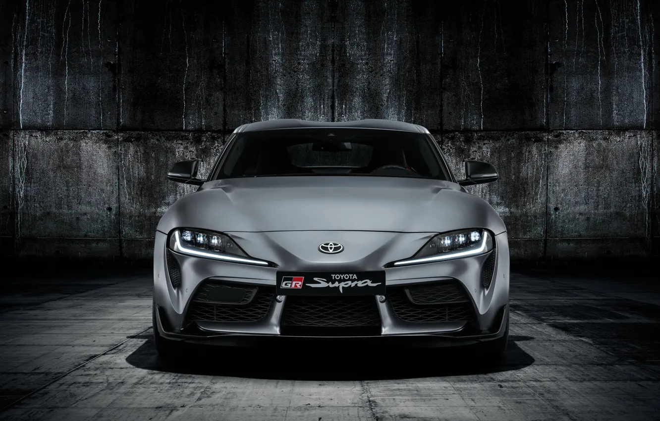 Photo wallpaper Toyota, front view, Supra, 2019, Toyota GR Above, GR Above, A90