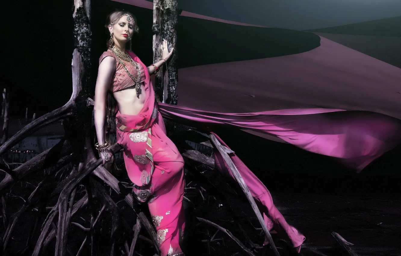 Photo wallpaper erotic, girl, pose